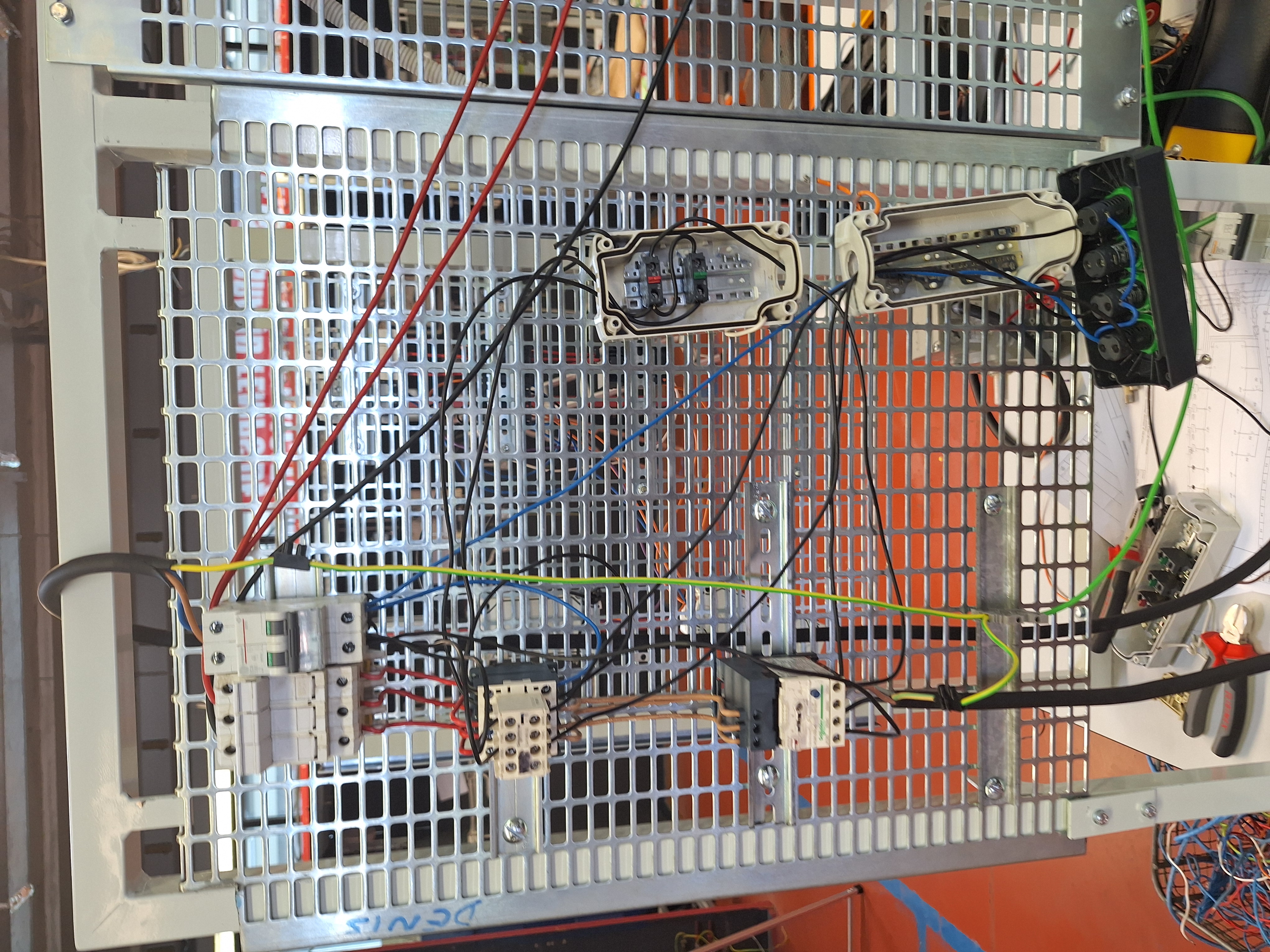 Test moteur industriel